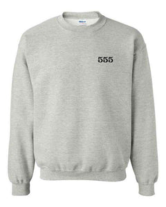 Angel Number Crewneck - Grey