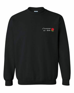 L'aventure est belle Crewneck - Black