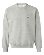 Aquarius Zodiac / Astrology Sign Crewneck - Grey