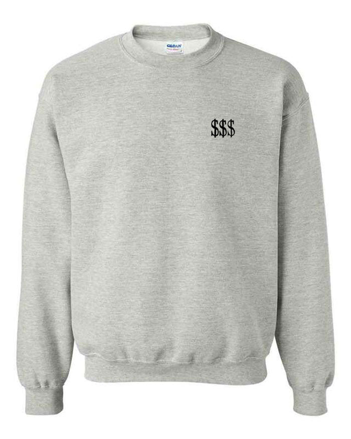 $$$ Crewneck - Grey