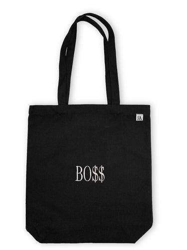 BO$$ Tote Bag - Black