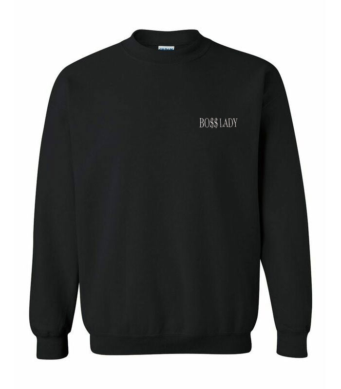 BO$$ LADY Crewneck - Black