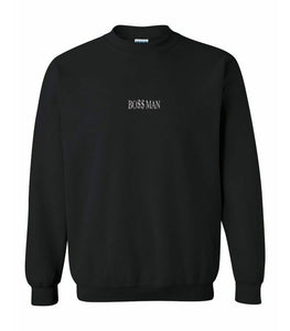 BO$$ MAN Crewneck - Black