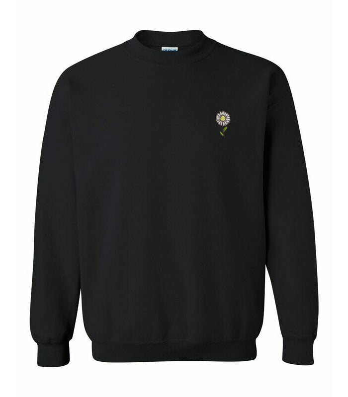 Daisy Crewneck - Black