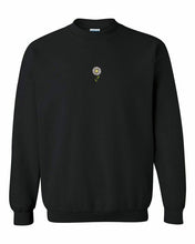 Load image into Gallery viewer, Daisy Crewneck - Black