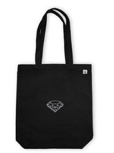 Load image into Gallery viewer, Diamond Tote Bag - Black