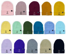 Load image into Gallery viewer, Gemini Zodiac / Astrology Sign Beanie