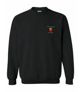 French Fries Before French Guys Crewneck - Black