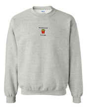 Load image into Gallery viewer, French Fries Before French Guys Crewneck - Grey