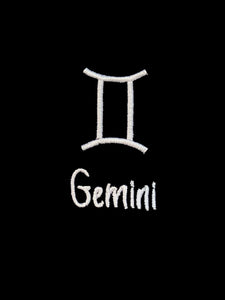 Gemini Zodiac / Astrology Sign Cropped T-shirt