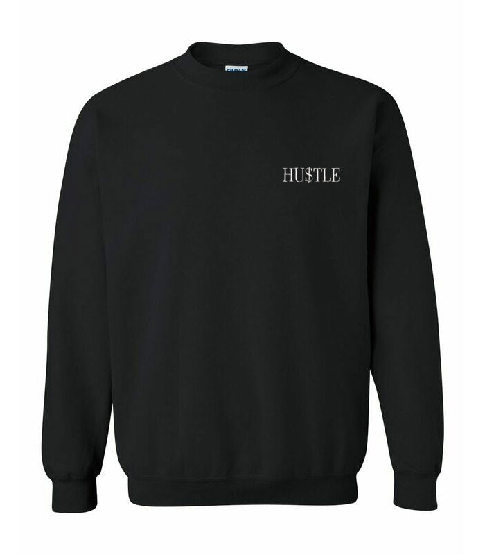 HU$TLE Crewneck - Black