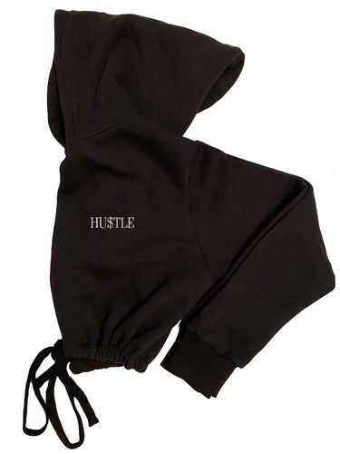 HU$TLE Cropped Hoodie