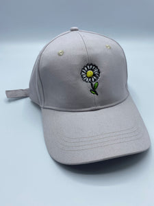 "Imperfect" Daisy Hat - Grey
