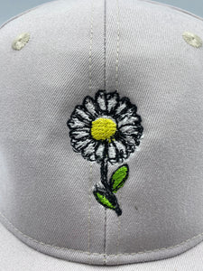 "Imperfect" Daisy Hat - Grey