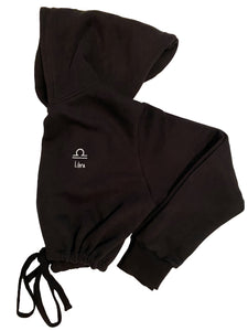 Libra Zodiac / Astrology Sign Cropped Hoodie