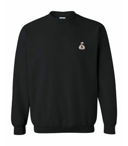 Money Bag Crewneck - Black