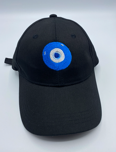 "Imperfect" Evil Eye Hat - Black