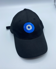 Load image into Gallery viewer, &quot;Imperfect&quot; Evil Eye Hat - Black