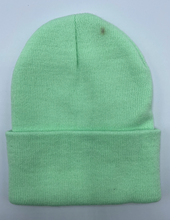 Load image into Gallery viewer, &quot;Imperfect&quot; Mint Green Beanie