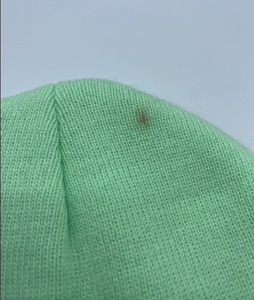 "Imperfect" Mint Green Beanie