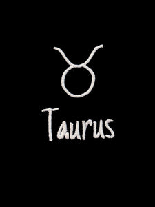 Taurus Zodiac / Astrology Sign Cropped Hoodie