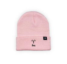 Load image into Gallery viewer, Aries Zodiac / Astrology Sign Beanie
