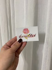 Love Club Sticker