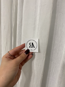 RA Attire Logo Sticker