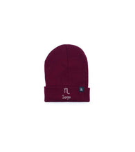 Load image into Gallery viewer, Scorpio Zodiac / Astrology Sign Beanie