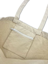 Load image into Gallery viewer, Always Late But Worth The Wait Tote Bag - Beige